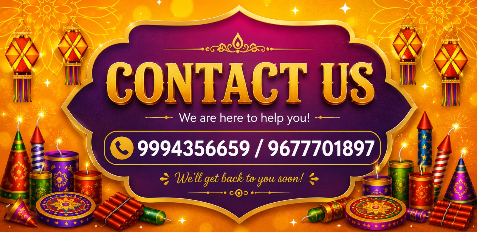 Contact Sri Vannamayil Crackers