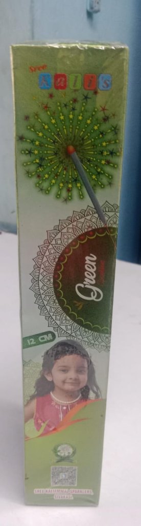 12 cm Green
                                            Sparklers (10 Pcs)