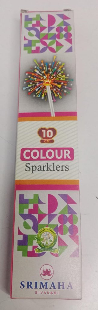 7cm Colour
                                            Sparklers (10 Pcs)
